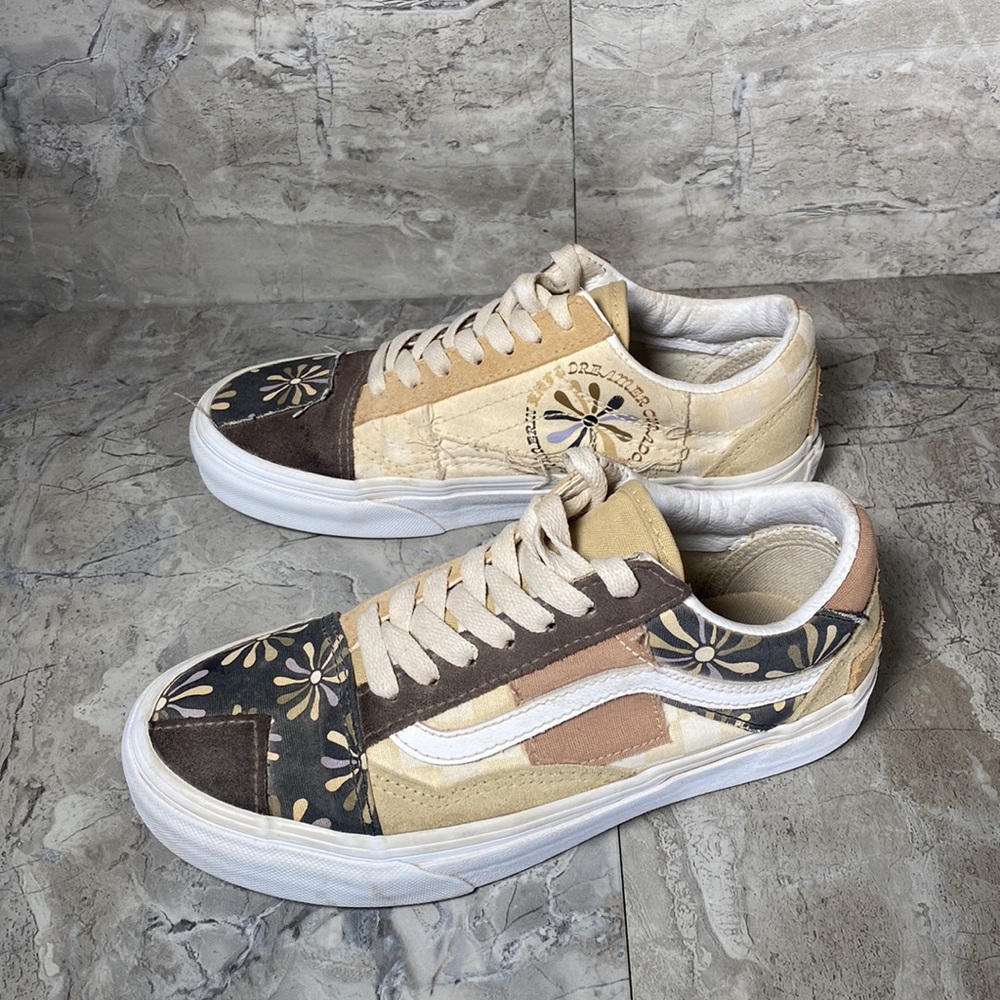 Vans Divine Energy Patchwork Old Skool Shoes - Si… - image 2